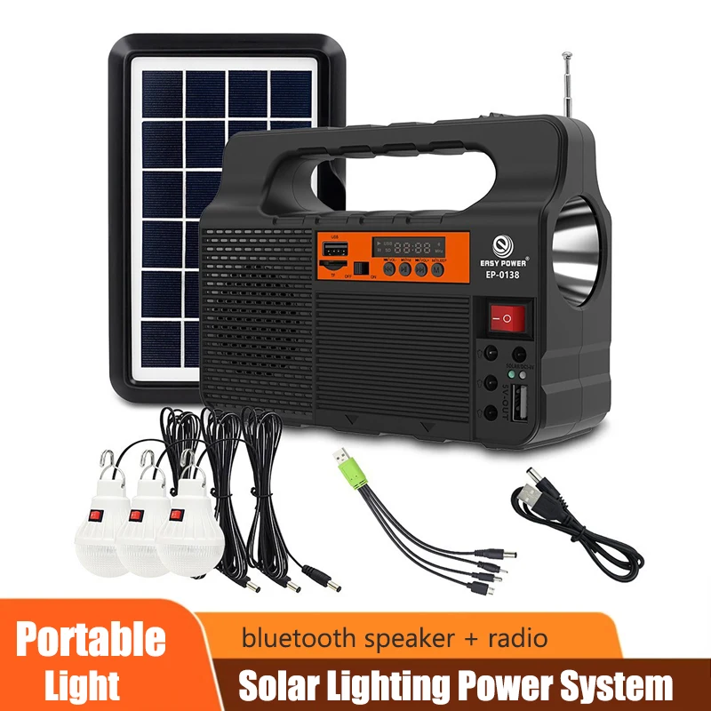 Renewable Energy House - Sistema de iluminación Solar portátil para