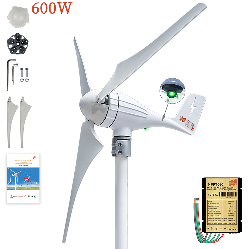 Renewable Energy Model - Turbina aerogeneradora de 3 5 aspas,