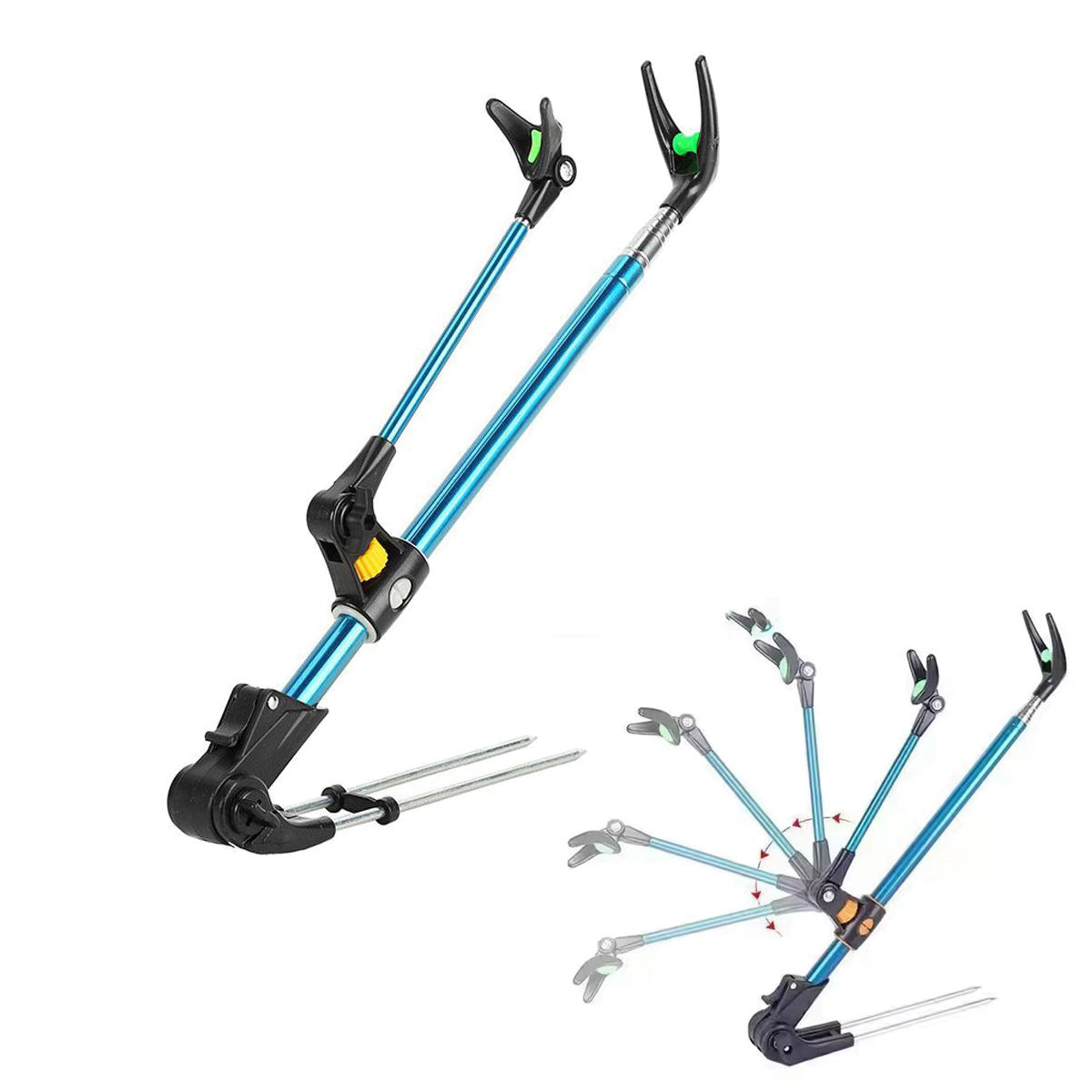 Earthing Grounding Rod - Soporte de acero inoxidable para cañas