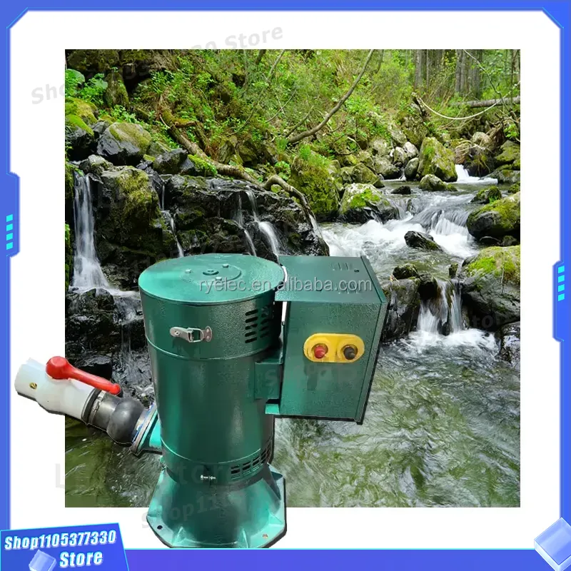 Renewable Energy Hydro - Generador de turbina microhidráulica de 800W,