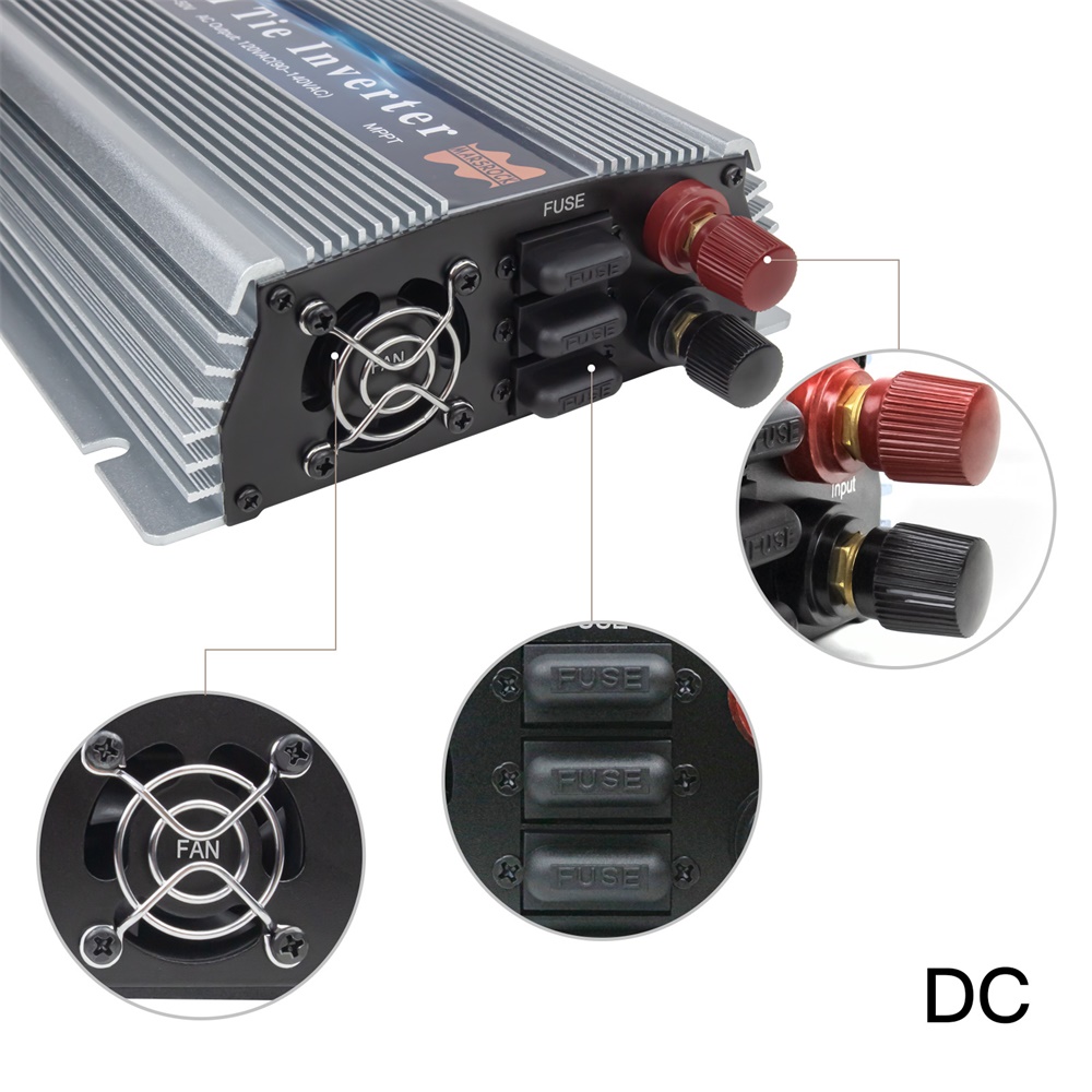 Microinversor Solar de conexió - Grid Tie Micro Inverter reseña y precio