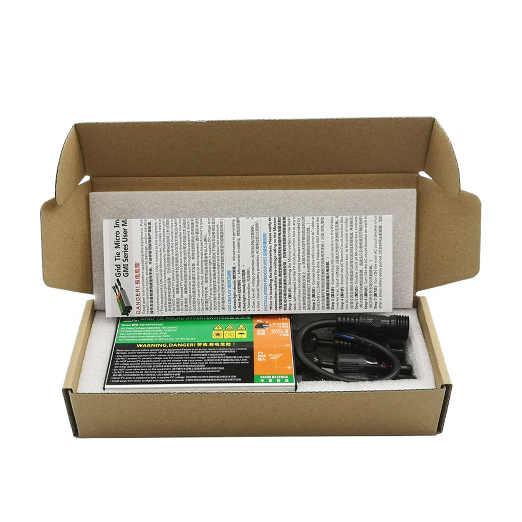 Microinversor Solar de 180W, I - Grid Tie Micro Inverter reseña y precio
