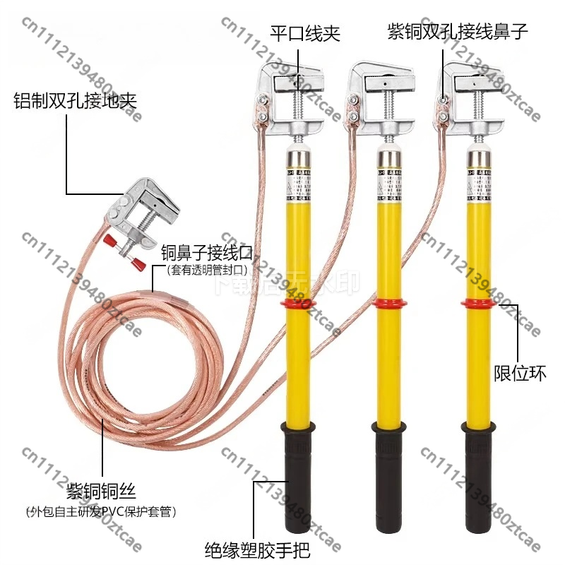 Cable de Tierra de Alta Tensió - Earthing Grounding Rod reseña y precio