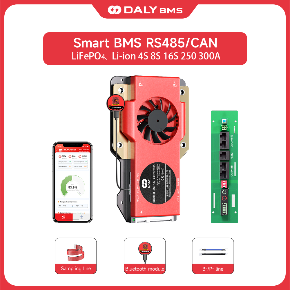 Daly Smart BMS 4S Lifepo4 12V  - Smart Bms reseña y precio