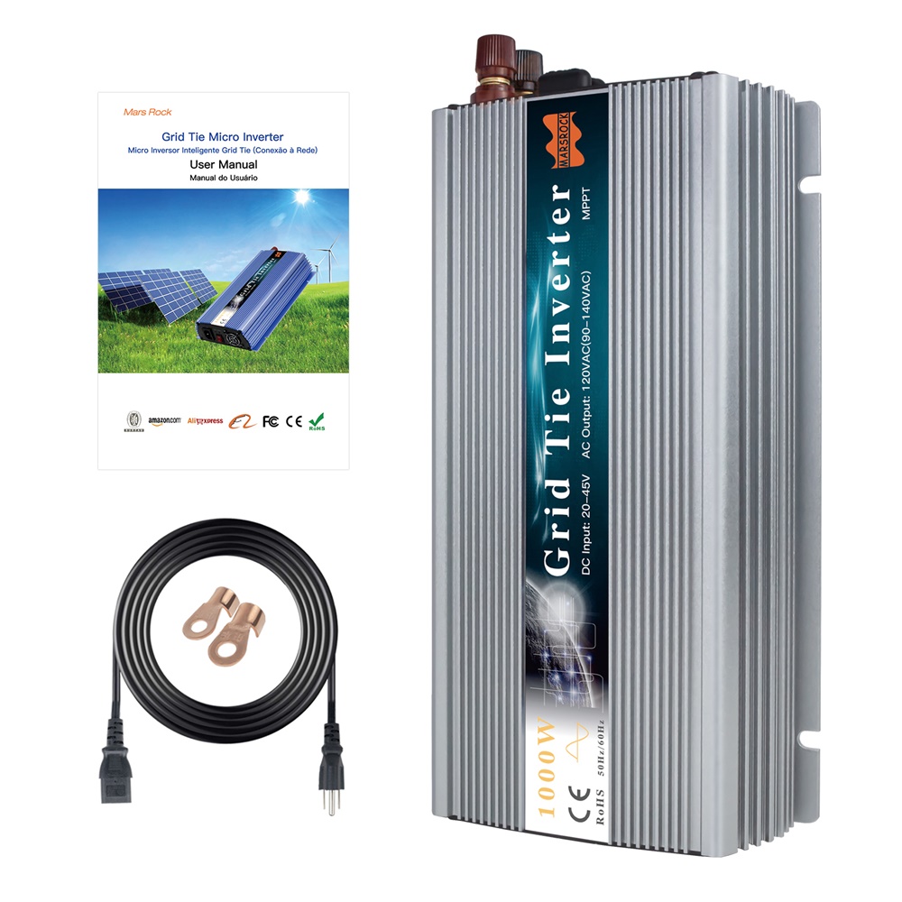 Microinversor Solar de conexió - Grid Tie Micro Inverter reseña y precio