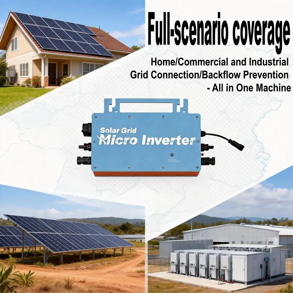 Microinversor de conexión a re - Grid Tie Micro Inverter reseña y precio