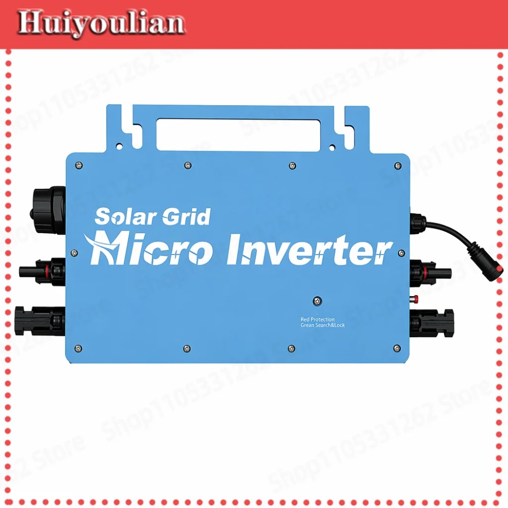 Microinversor de conexión a re - Grid Tie Micro Inverter reseña y precio