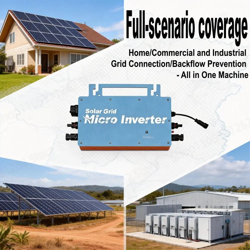Microinversor de conexión a re - Grid Tie Micro Inverter reseña y precio