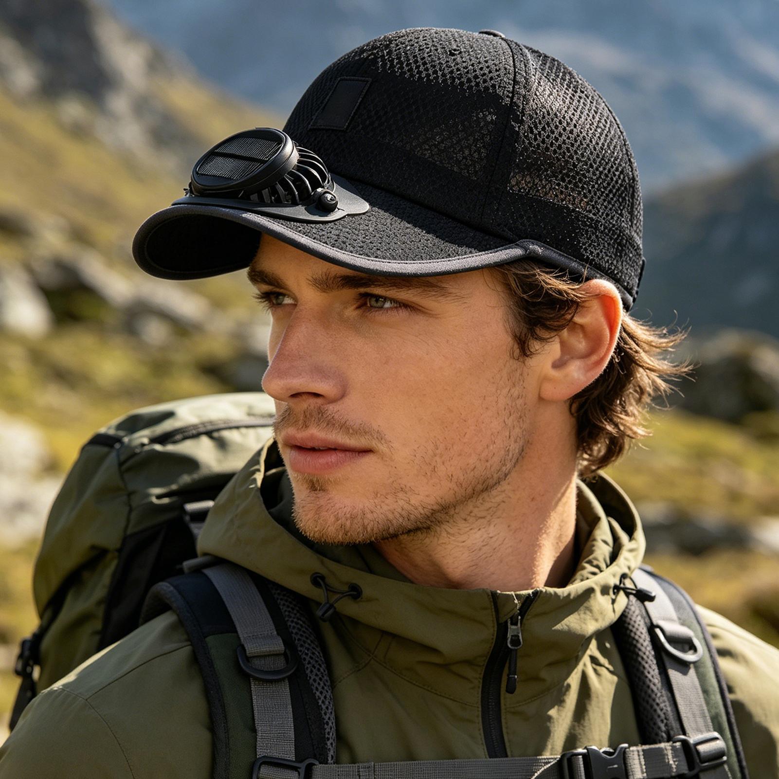 Gorras con ventilador y energí - Renewable Energy Fan reseña y precio