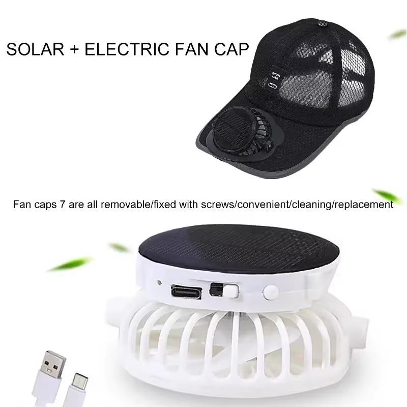 Gorra con ventilador alimentad - Renewable Energy Fan reseña y precio