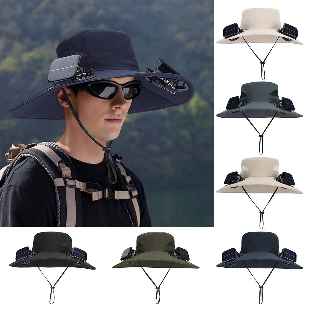 Sombrero con Ventilador Solar  - Renewable Energy Fan reseña y precio