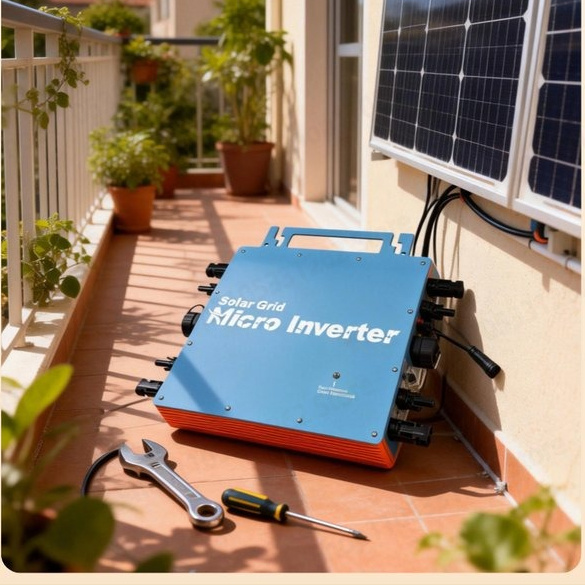 Microinversor de 1400W para Co - Grid Tie Micro Inverter reseña y precio