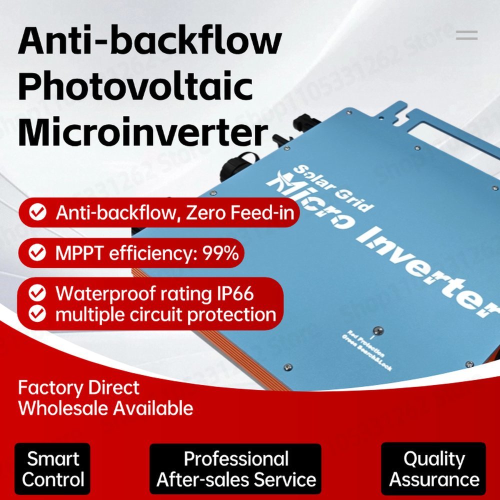 Microinversor de 1400W para Co - Grid Tie Micro Inverter reseña y precio