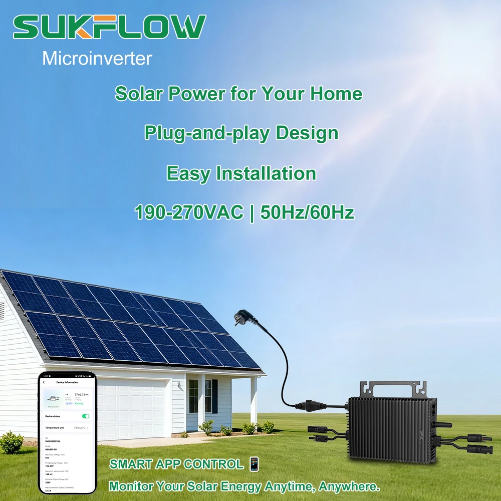 Microinversor de Conexión a Re - Grid Tie Micro Inverter reseña y precio